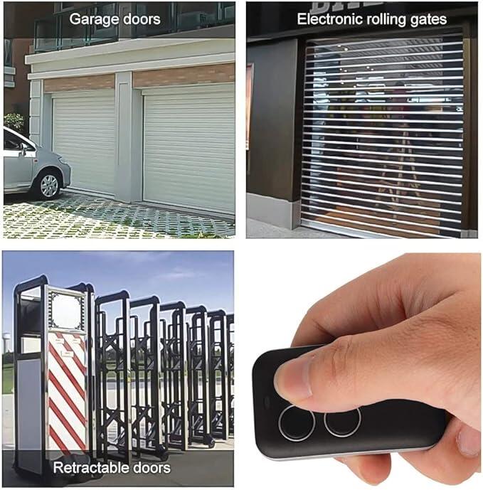 Mando Clonador de Código Universal – Control Remoto para Puertas de Garaje, Alarmas y Más